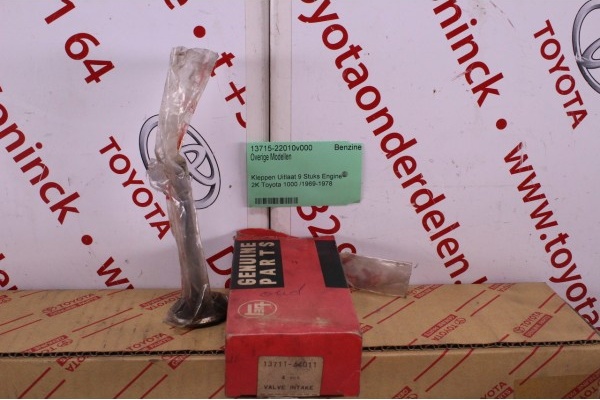 Klep Inlaat Stuks Engine 5R