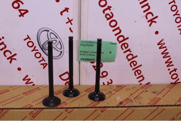 Kleppen Uitlaat Dyna Bu60 3 Stuks