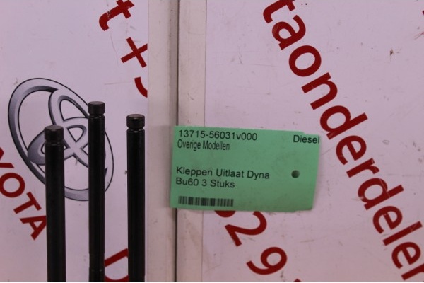Kleppen Uitlaat Dyna Bu60 3 Stuks