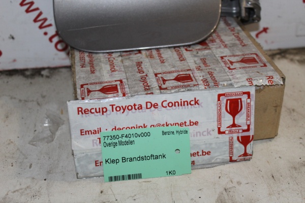 Klep Brandstoftank