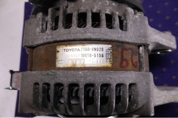 Alternator-Auris (E15) ‘07-‘09 1.4 D4d diesel