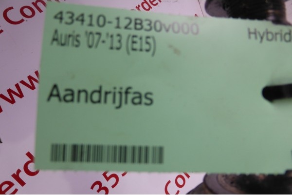 Aandrijfas hybride rechts  voor 06/2010- 