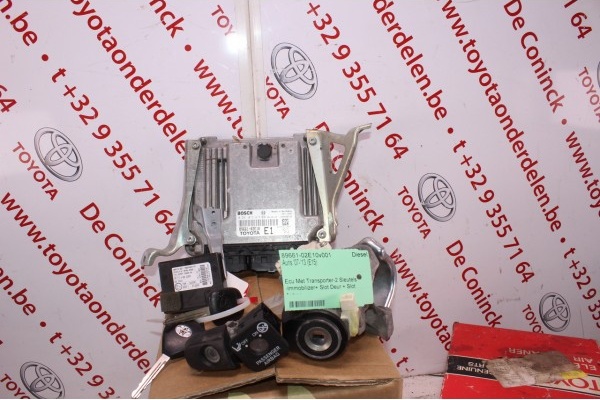 Ecu Met Transporter-2 Sleutels -Immobilizer+ Slot Deur + Slot Airbag