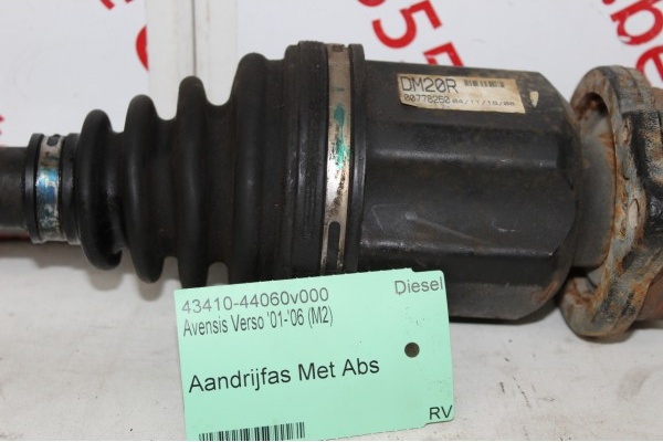 Aandrijfas Met Abs rechts voor 1CDFTV