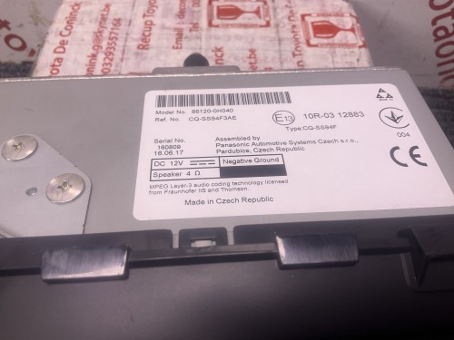 Radio Zonder Usb Kabel / 05-2014/05/2021 / 2 luidsprekers 