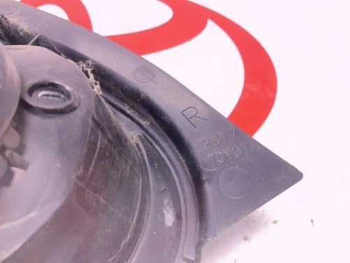 Achterlicht rechts  achteraan met chrome  12/2008-02/2014