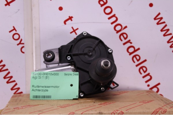 Ruitenwissermotor Achterzijde
