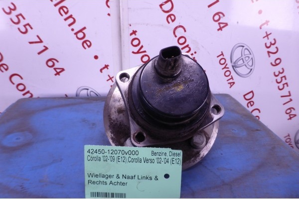 Wiellager & Naaf Links & Rechts Achter 42450-02060