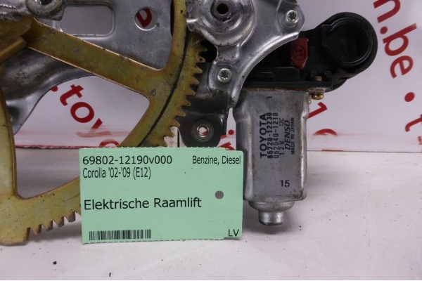 Elektrische Raamlift