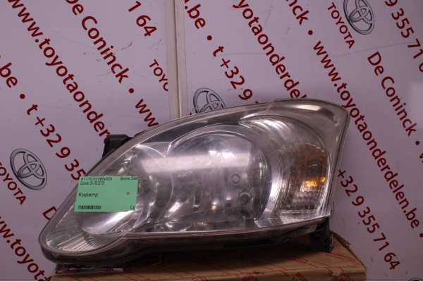 Koplamp links voor 05/2004-02/2007