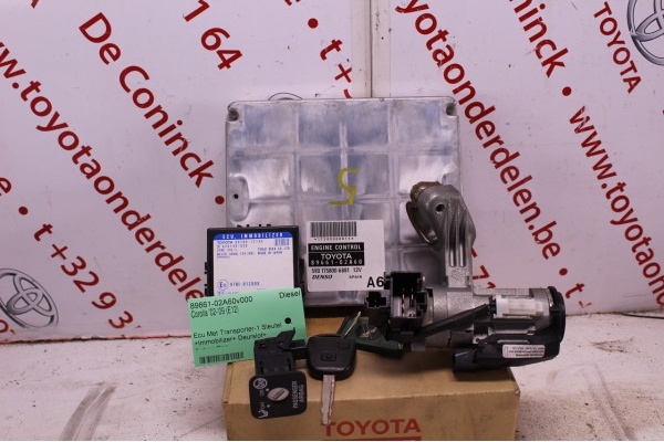Ecu Met Transporter-1 Sleutel +Immobilizer+ Deurslot+ Airbag Slot