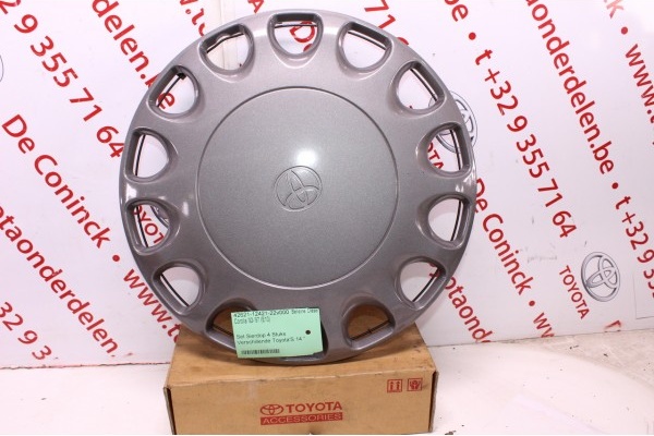 Set Sierdop 4 Stuks Verschillende Toyota'S 14 ''