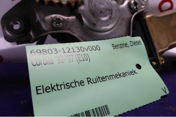 Elektrische Ruitenmekaniek rechts achteraan 