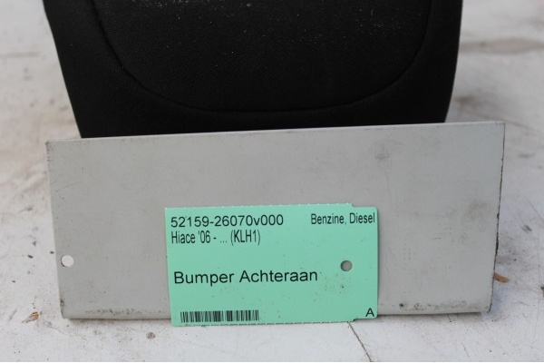 Bumper Achteraan
