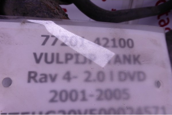 Vulpijp Brandstof Tank