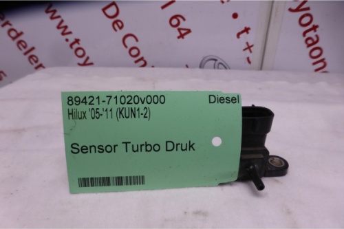 Turbo Boost Druksensor Vacuümklep
