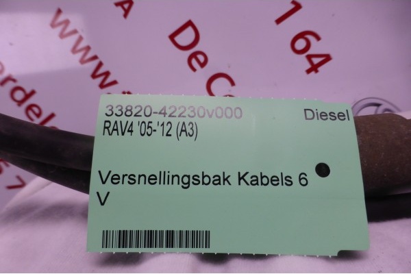 Versnellingsbak Kabels 6 V