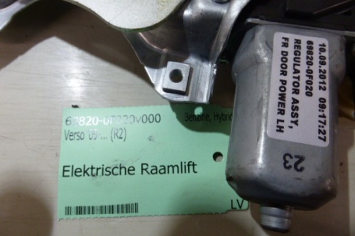 Elektrische Raamlift links voor