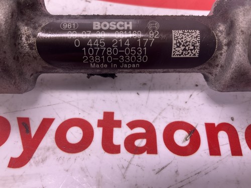 Comman Rail Voor Veel Toyota'S Engine1Ndtv /23810-33031