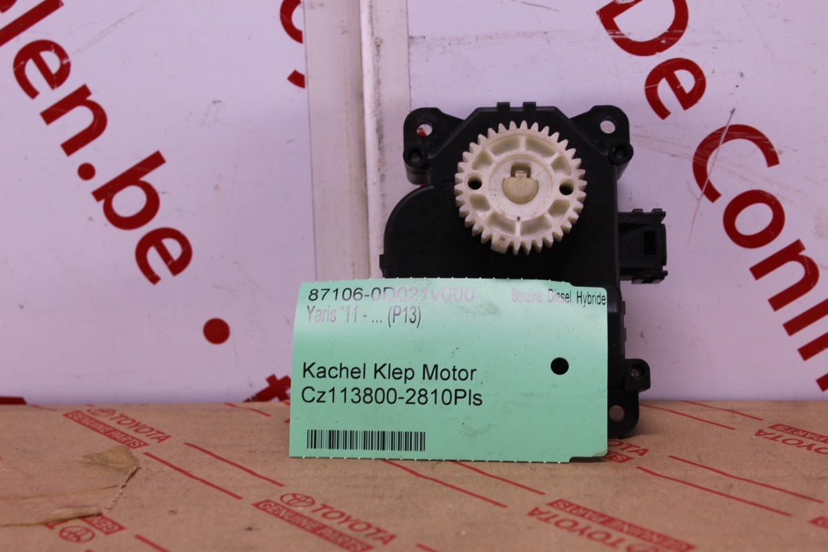 Kachel Klep Motor Cz113800-2810Pls