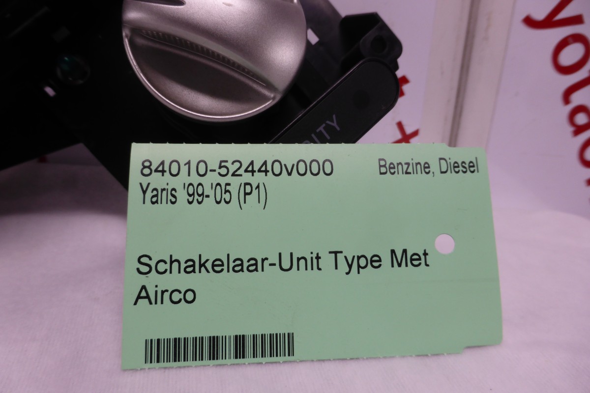 Schakelaar-Unit Type Met Airco