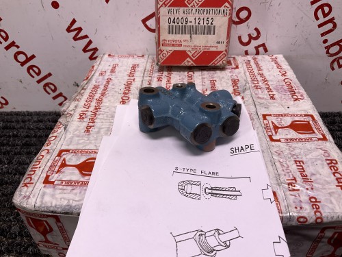 Remdrukverdeler Verschillende Toyota'S 5 Tubes Meisje