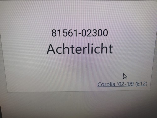 Achterlicht