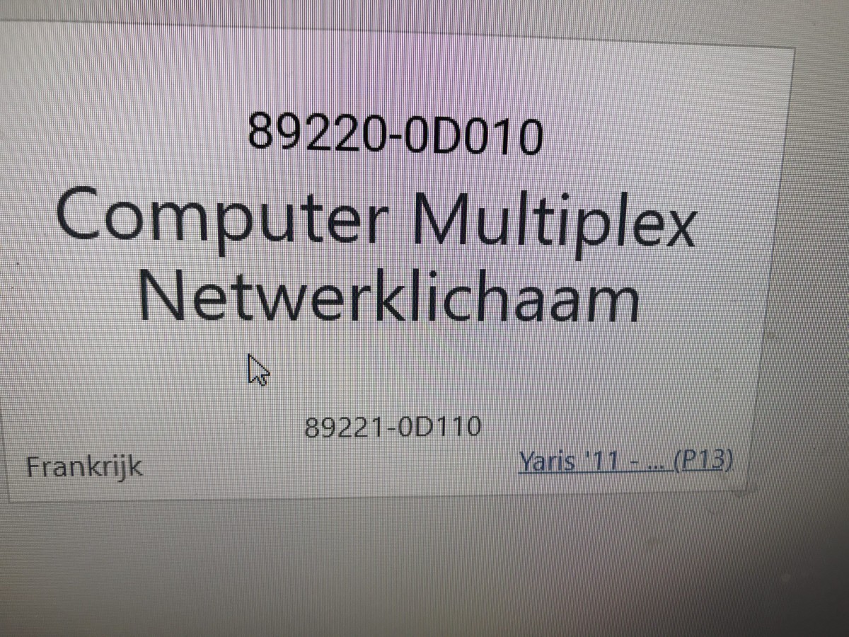Computer Multiplex Netwerklichaam