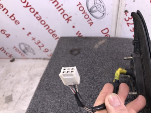 Electrische achteruitkijk spiegel