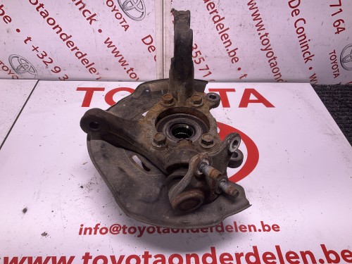 Fusee links voor met wielnaaf en rotule 