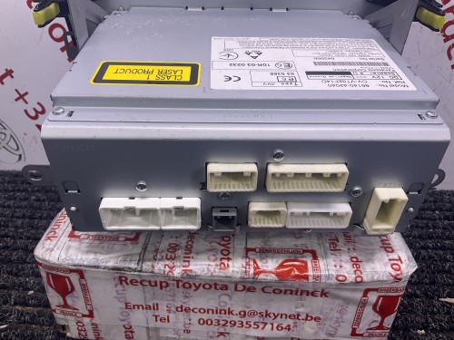 Radio-cd / multimediapaneel rav 4  /  nr vooraan radio 53888