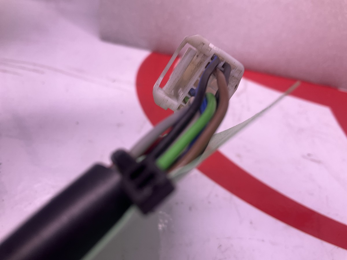 Spiegels rechts voor 9 kabels inklapbaar elektrisch/met kap