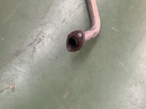 Uitlaat  vooraan met sensor 
