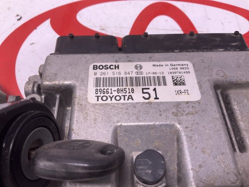 Ecu , module transponder 1 sleutel  en alle sloten 