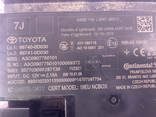 Electronische module  telefoon zend ontvanger 