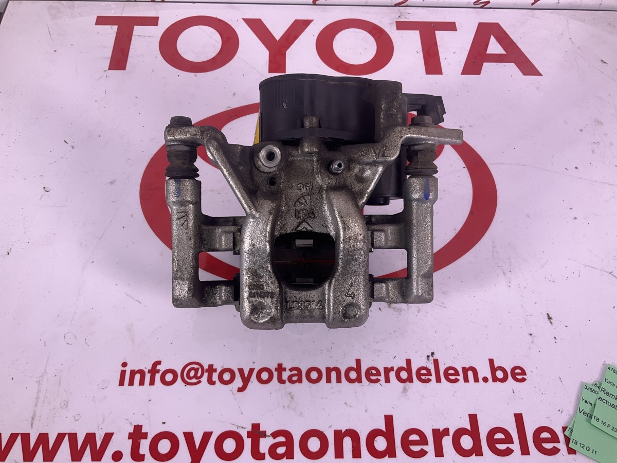 Remklauw links achteraan met actuator +46310-09005