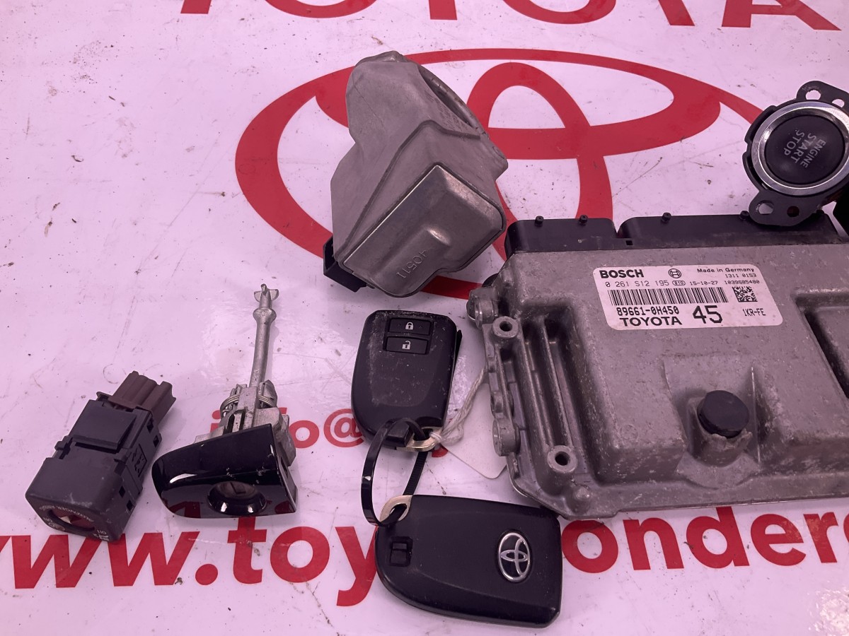 Ecu met smart key / 2 sleutel / airbag slot / ecu smart / AUTOMAAT 