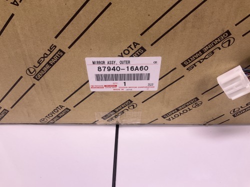 Spiegel links voor  , nieuw origineel Corolla Cross 2023-