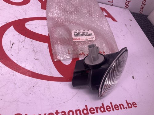 Pinklicht links in vleugel voor 