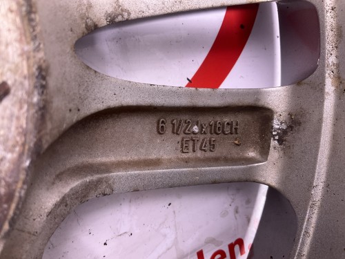 Allu velgen  6.5 x 16 CH ET 45 