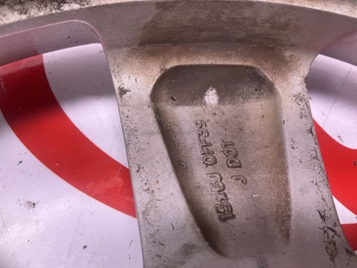Velg allu 5 gaten /15 duim x 6 J / verschillende toyota's