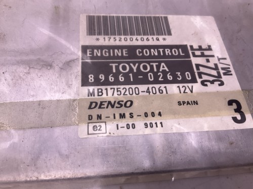 Ecu 11/1999-11/2000- 3zz engine 