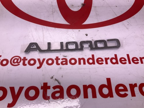 Embleem kofferdeksel rechts chroom  hachtback