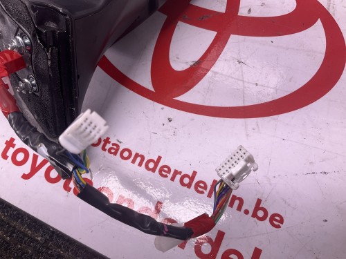 Spiegel rechts voor compleet met kap  kleur 202