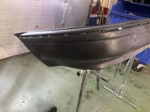 Bumper achteraaan  enekel liftback  05/1987-05/1992