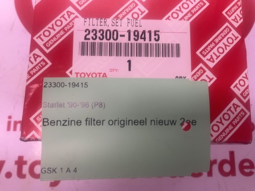 Benzine filter origineel nieuw 2ee