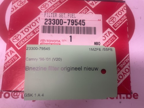 BeNzine filter origineel nieuw 
