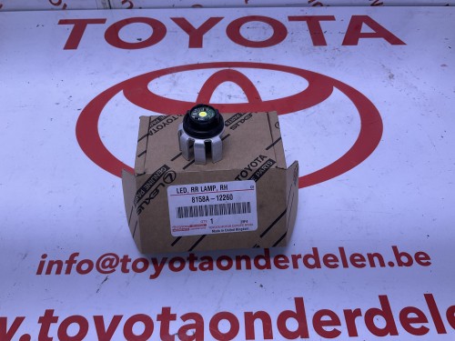 Led lamp vele toyota's 