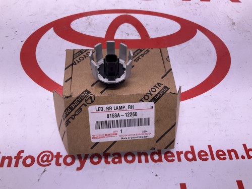 Led lamp vele toyota's 