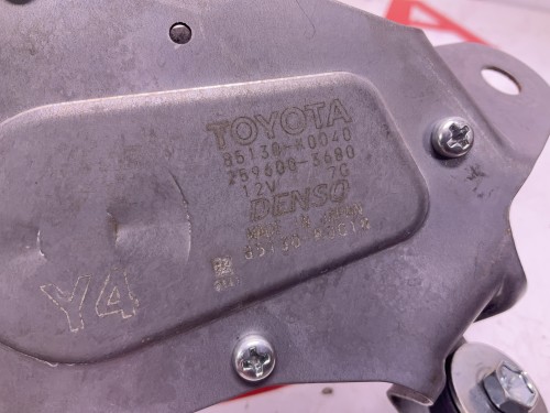 Motor wisser achteraan  07/2020- 